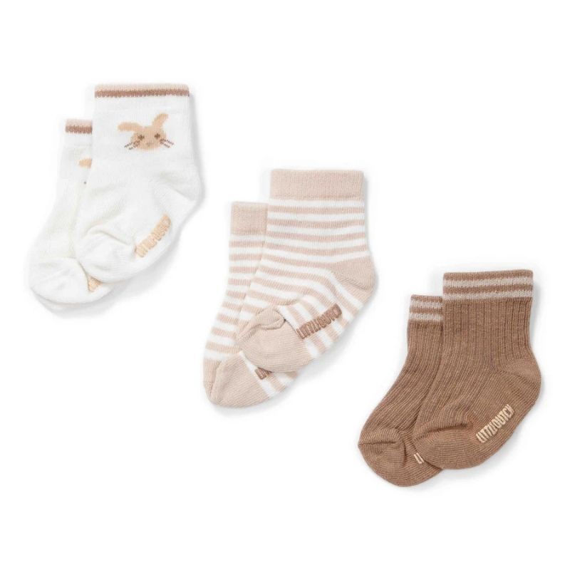 Little Dutch - 3pc-Set - Baby Bunny Socks