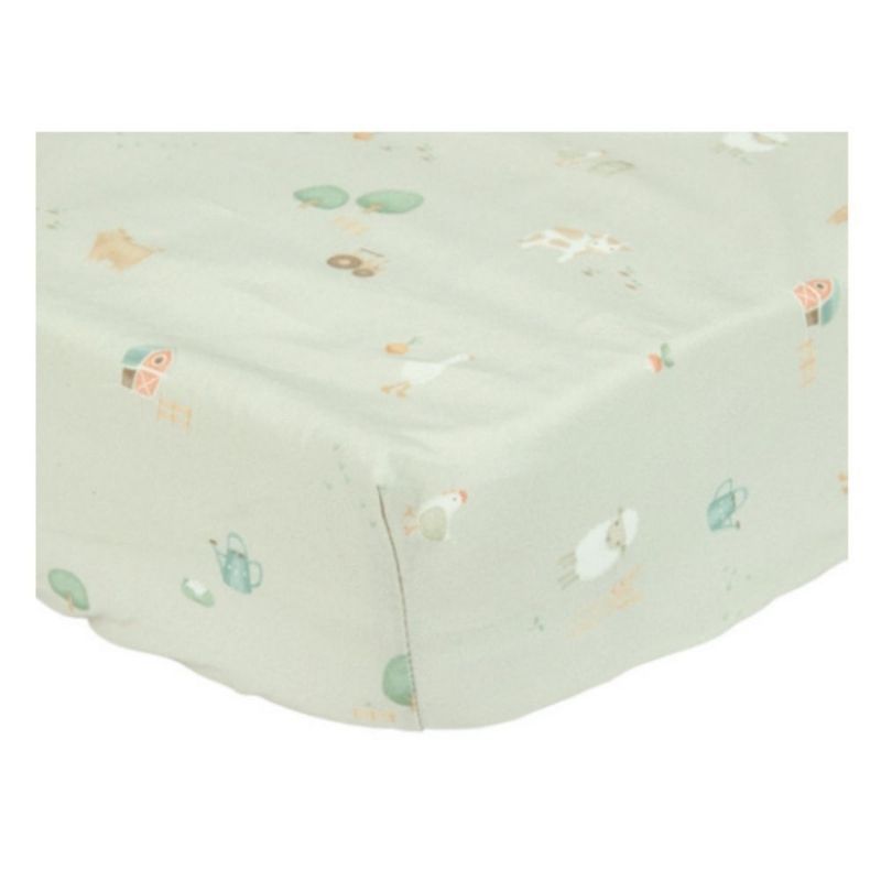 Little Dutch - Fitted Cot Sheet Little Farm - 70x140/150cm