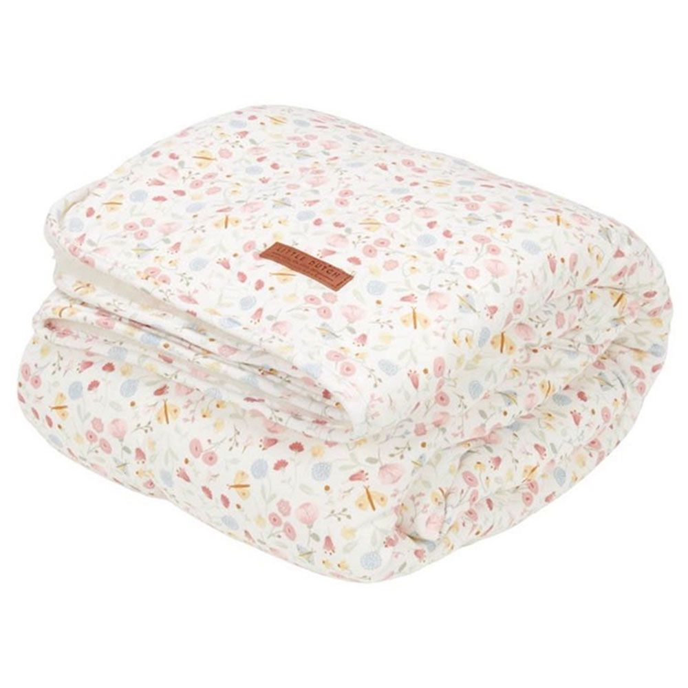 Little Dutch - Cot Blanket - Flowers & Butterflies