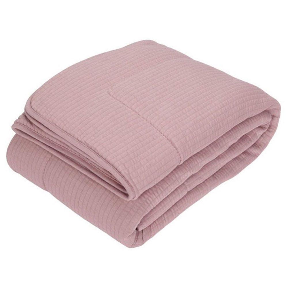 Little Dutch - Cot Blanket - Pure Mauve