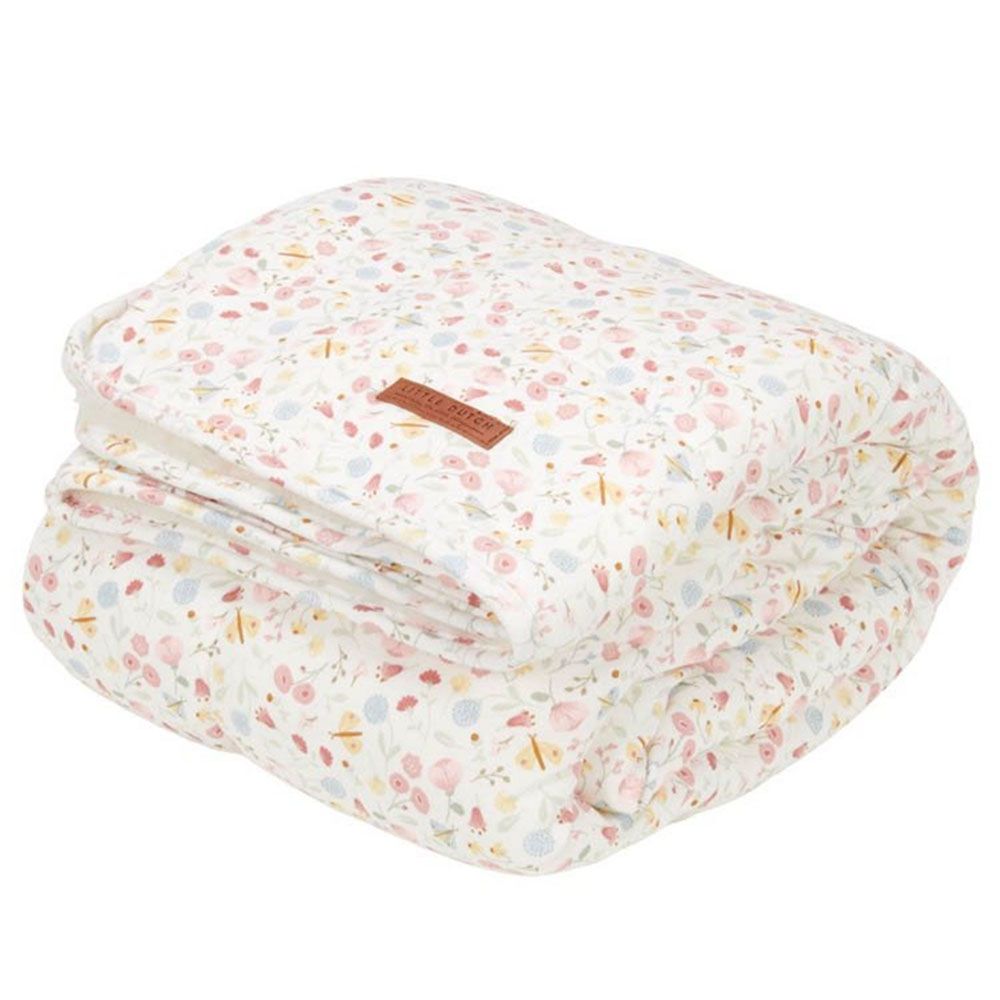 Little Dutch - Bassinet Blanket - Flowers & Butterflies