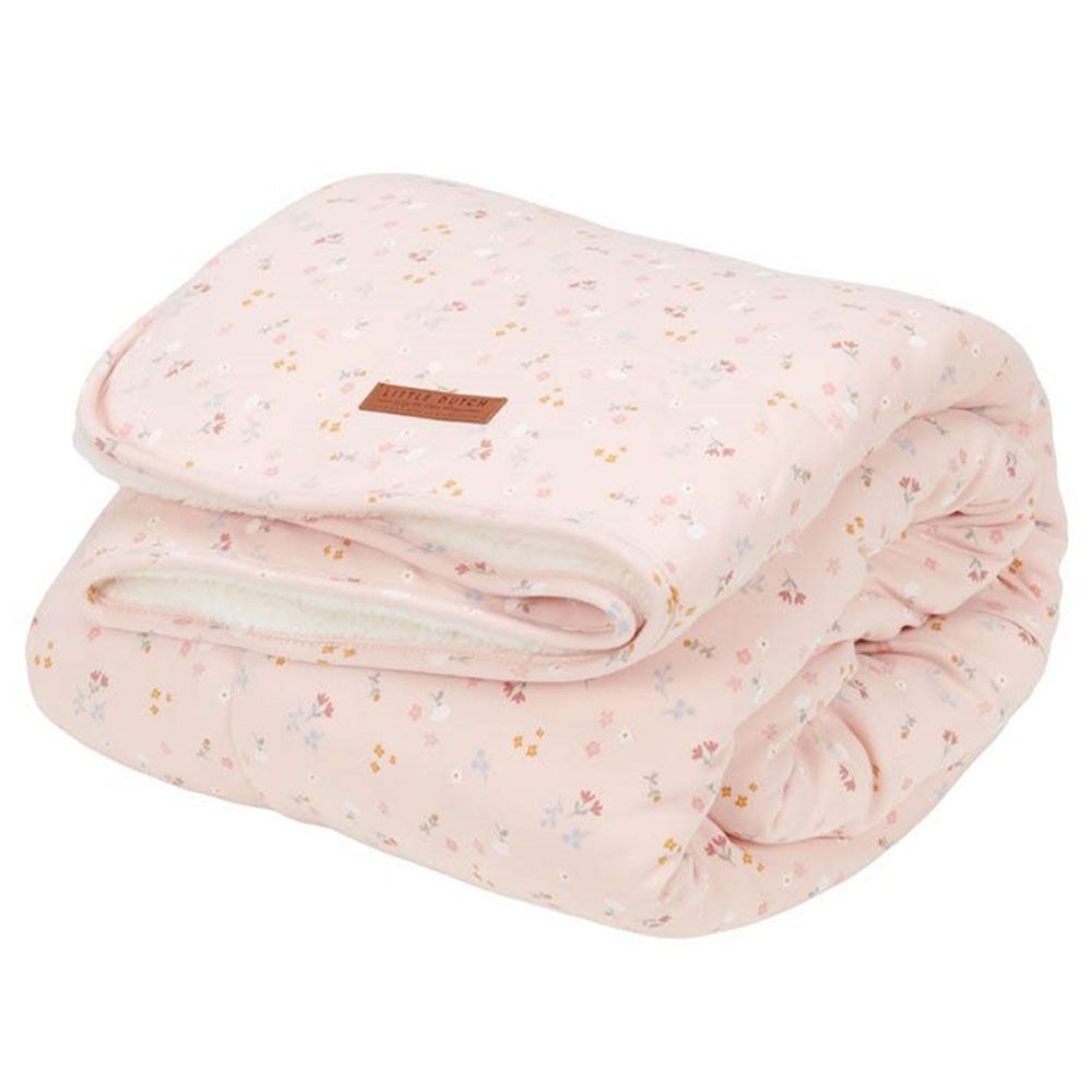 Little Dutch - Bassinet Blanket - Little Pink Flowers