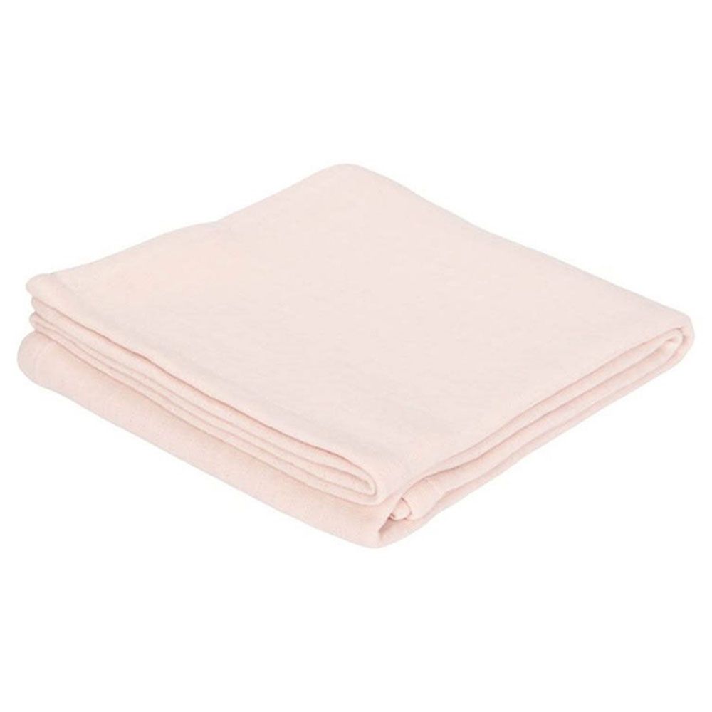 Little Dutch - Cotton Swaddle - Pure Soft Pink – 120 x 120 cm