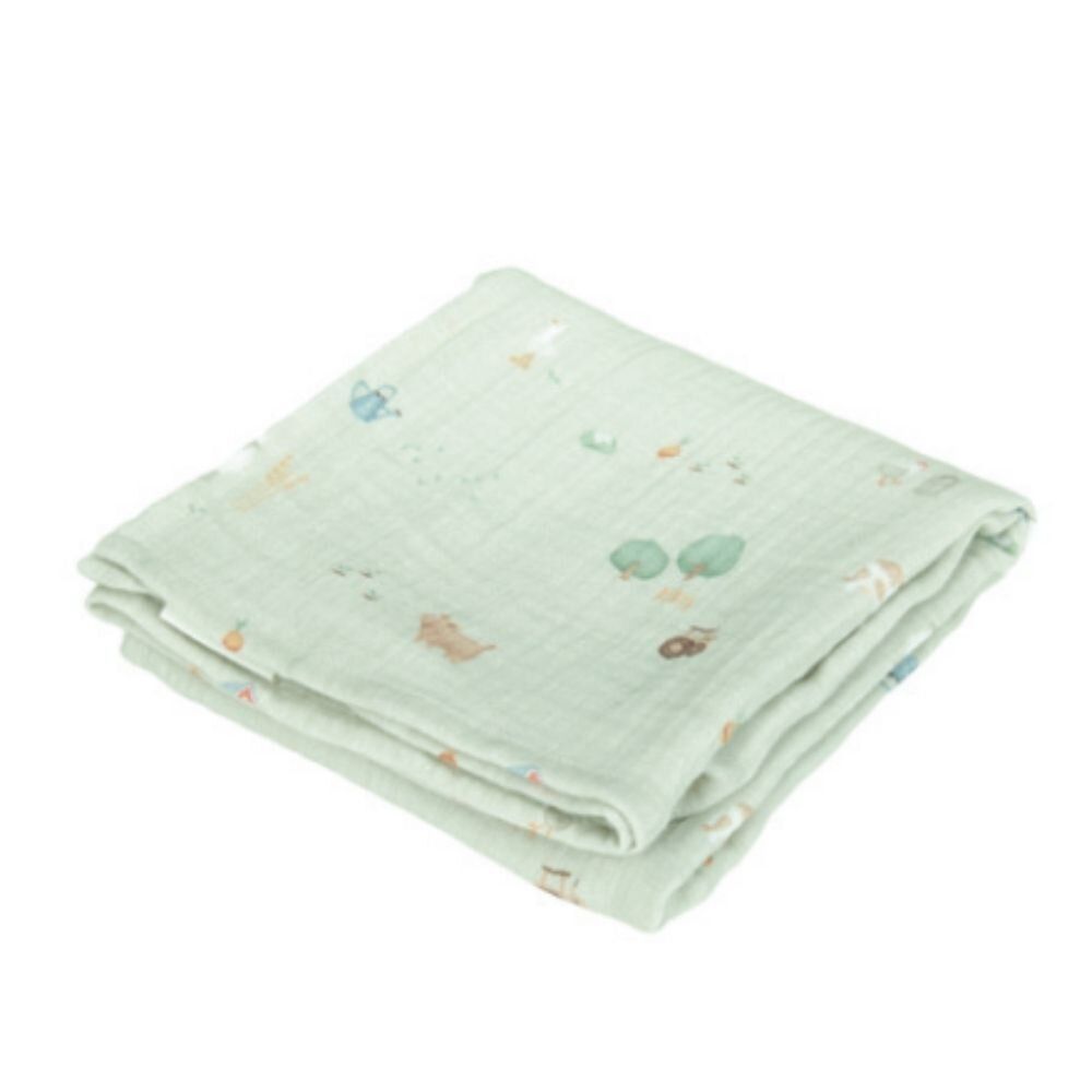 Little Dutch - Swaddle 120x120cm Muslin - Little Farm