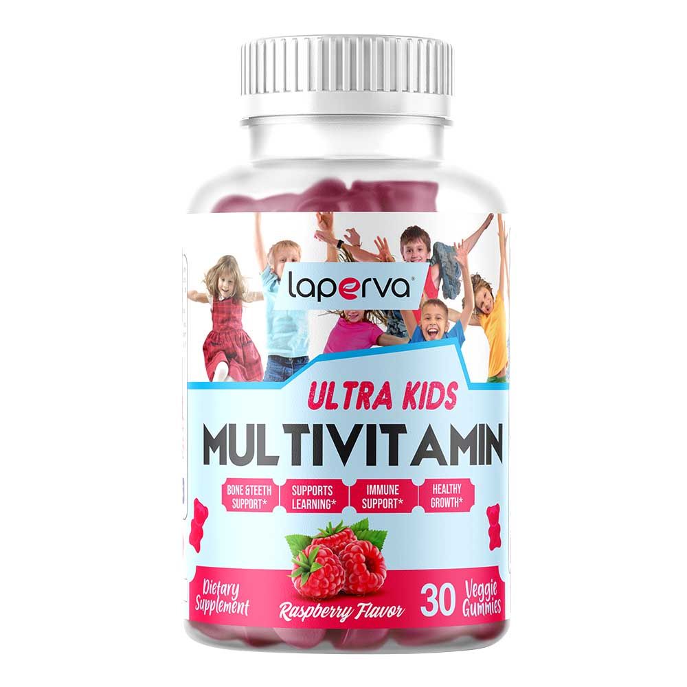 Laperva - Ultra Kids Multivitamin Vegan Gummies - Raspberry - 30's