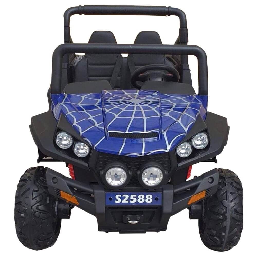 Factual Toys - Jeep Spyder Monster 4X4 Ride On Car - 12V - Blue