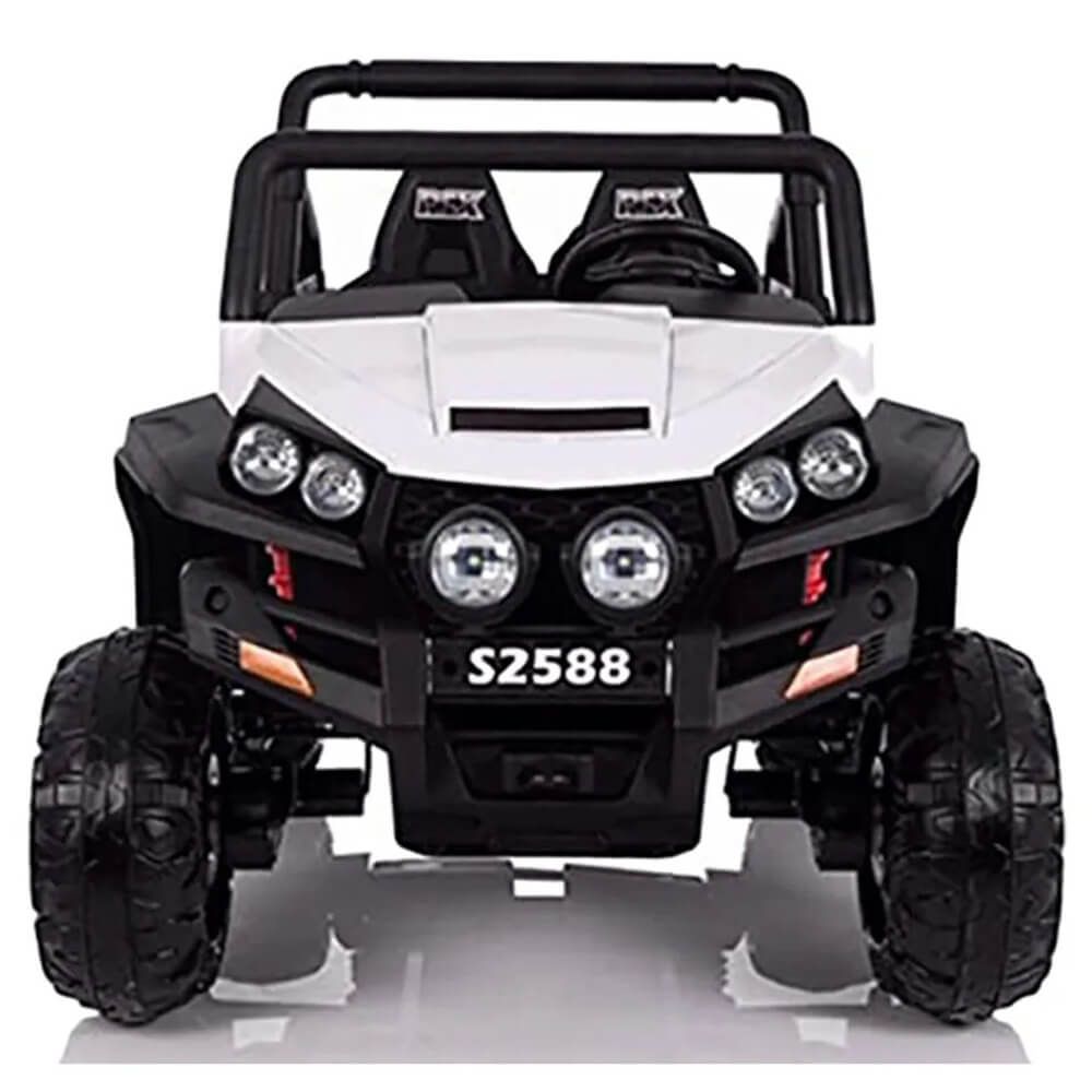 Factual Toys - Jeep Spyder Monster 4X4 Ride On Car - 12V - White