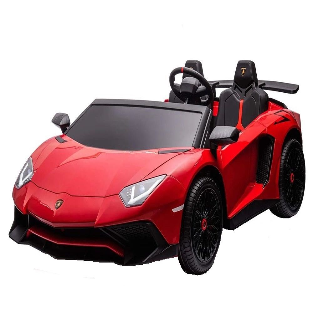 Factual Toys - Lamborghini Aventador SVJ Ride-On Car - Red