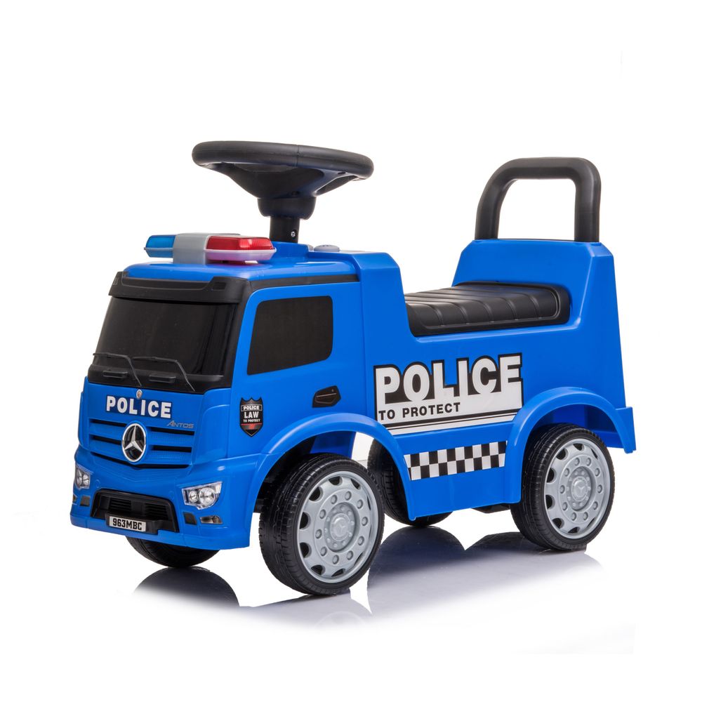 Factual Toys - Mercedes Benz Police Pusher Car - Blue