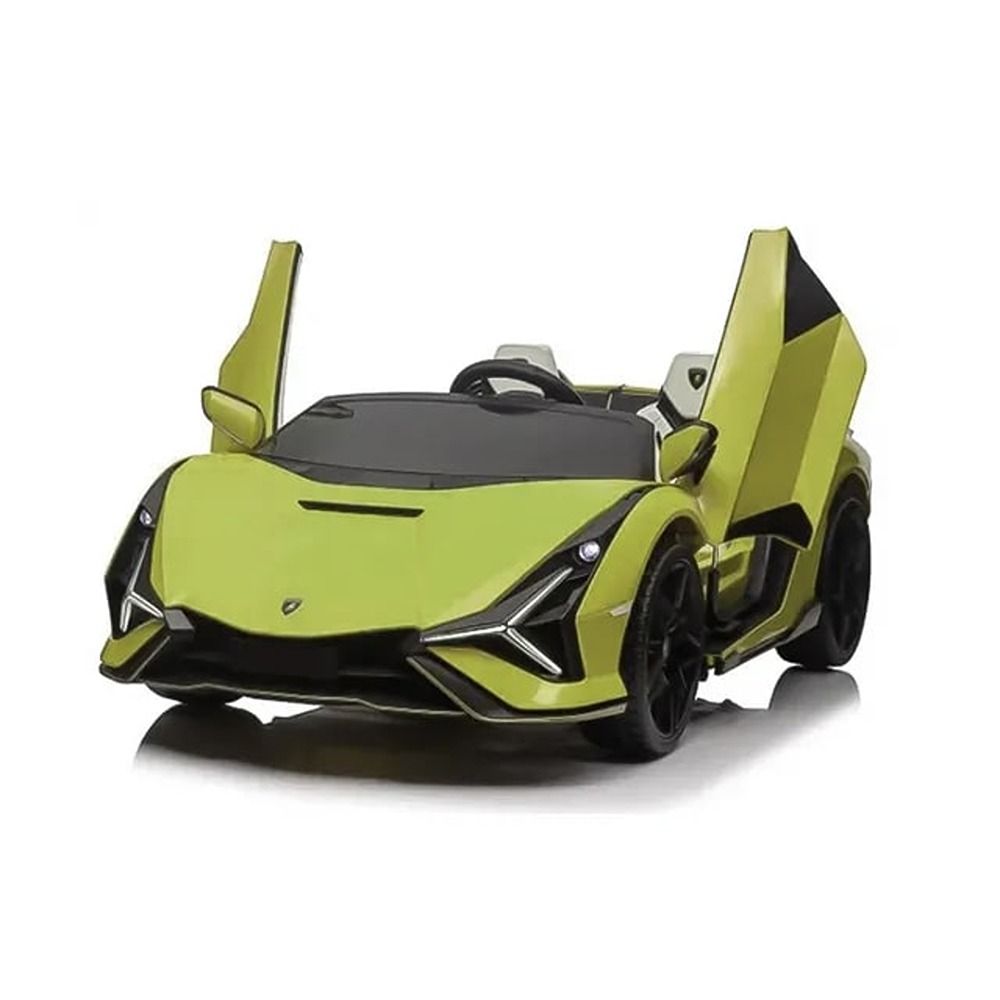 Factual Toys - Lamborghini Sian 2 Seater Kids Ride-On Car - Green