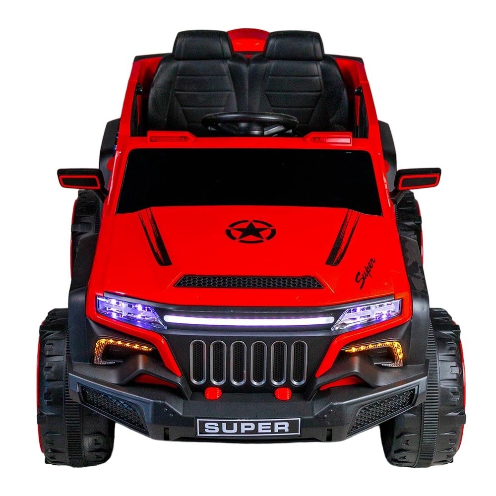 Factual Toys - Electric Ride-on Car W/ Remote Control - Red