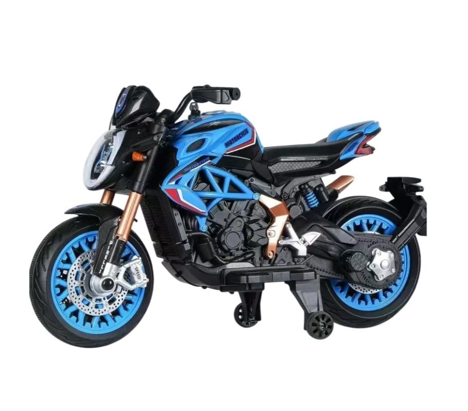 Factual Toys - Kids Electric Ride-On Superbike 12V - Blue