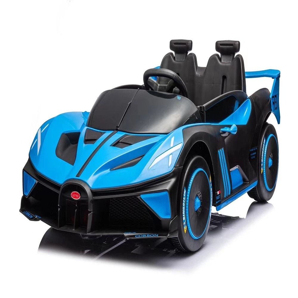 Factual Toys - Battery Operated Power Riding Car - 24V - Blue