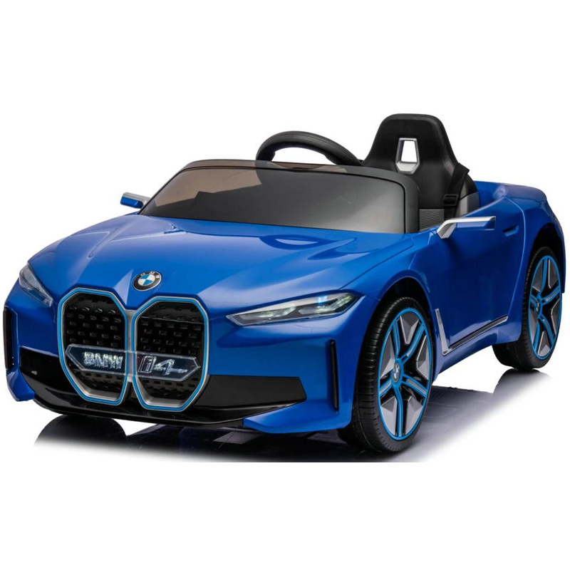 BMW - i4 Licensed Electric Ride On Car - 12V - Blue