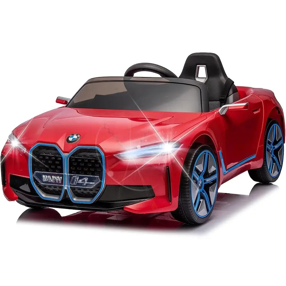 BMW i4 Licensed Electric Ride On Car 12V - Red