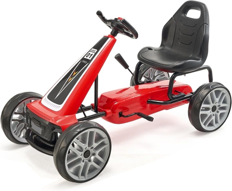 Factual Toys - Kids Pedal Go Kart - Red