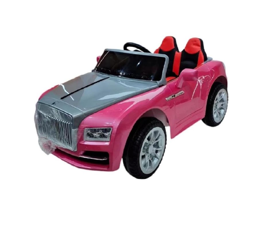 Factual Toys - Rolls Royce Rechargeable Ride-On Car 12V - Pink/Grey