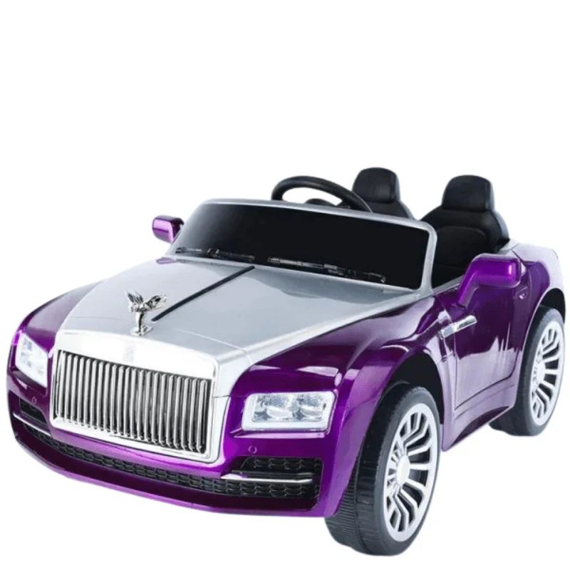 Factual Toys - Rolls Royce Rechargeable Ride-On Car 12V - Purple