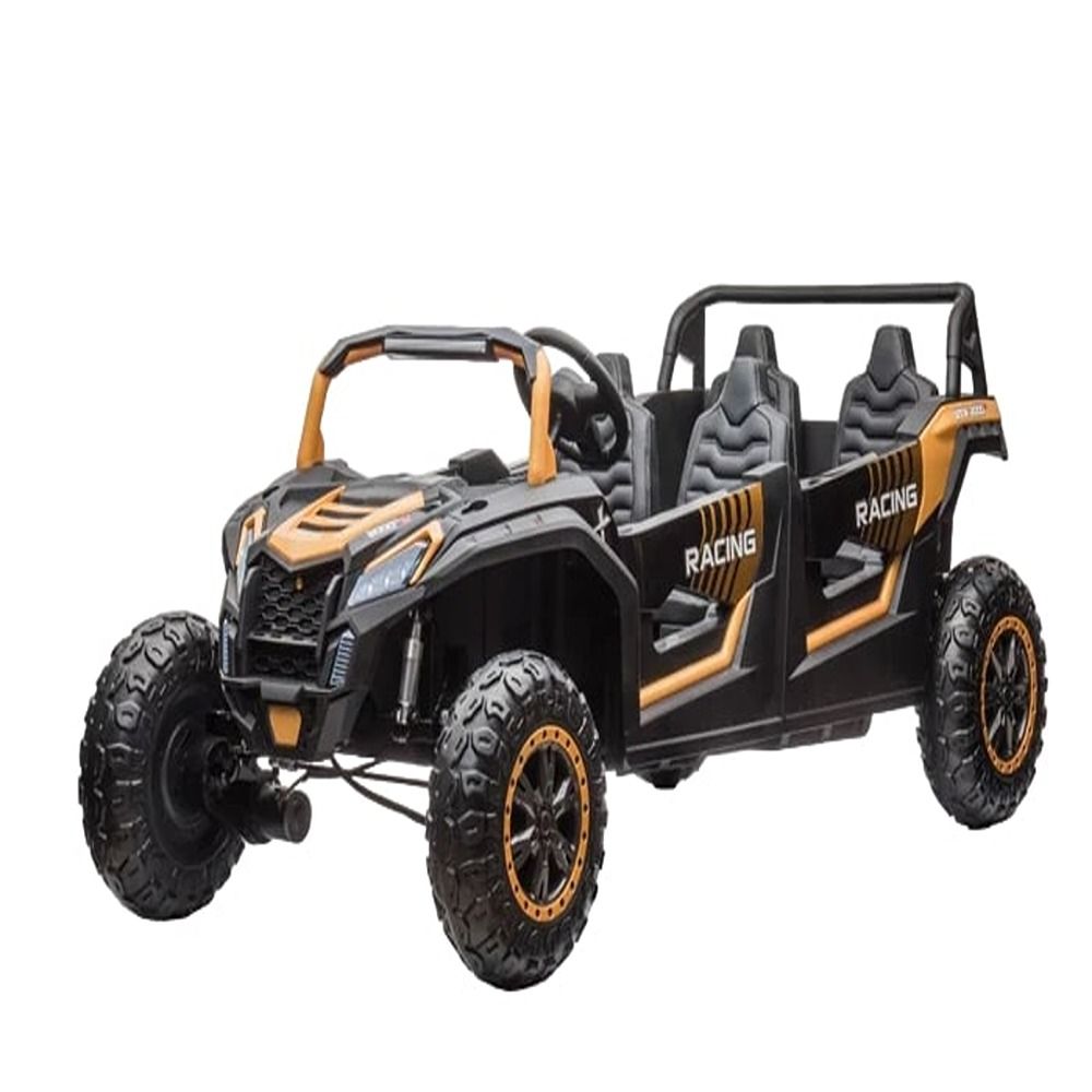 Factual Toys - Kids Electric 4x4 Buggy 4 Seater 24V - Gold