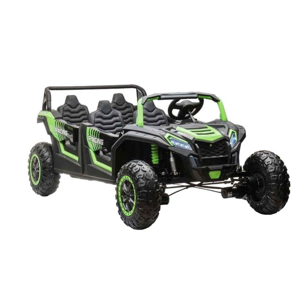 Factual Toys - Kids Electric 4x4 Buggy 4 Seater 24V - Green