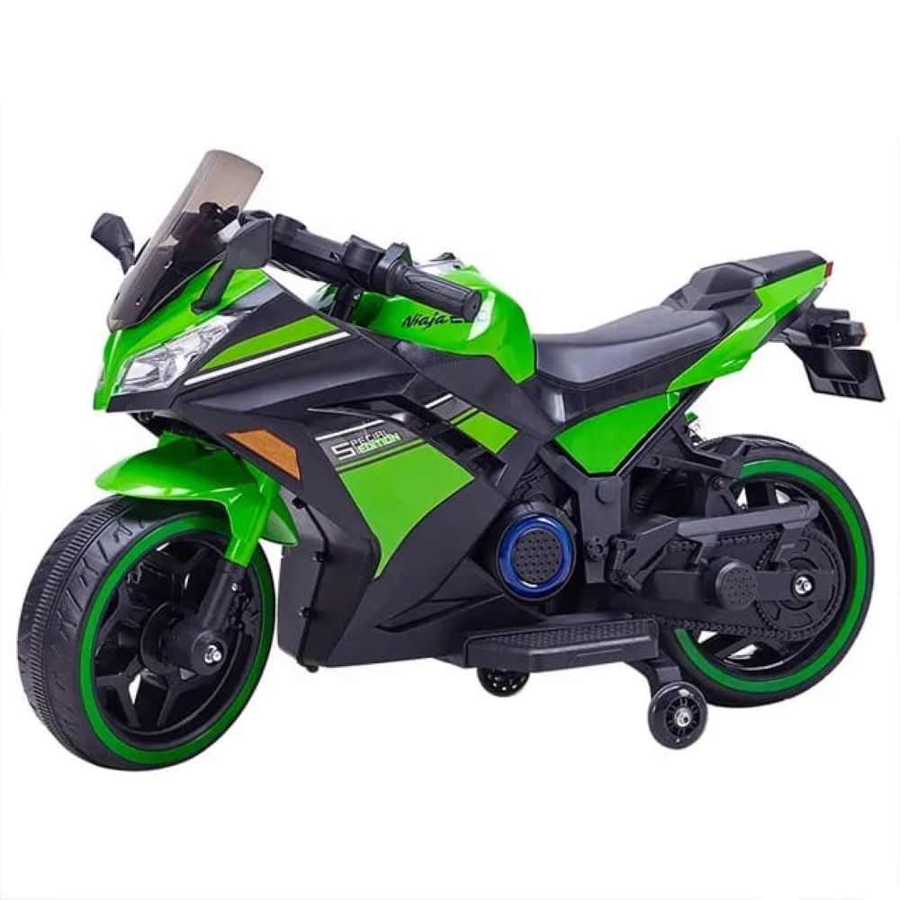 Factual Toys - Rocket Serius Electric Motorbike - 12V - Green