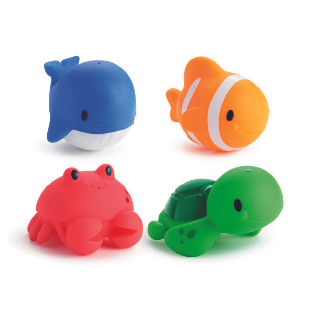 Munchkin - Ocean Bath Squirts - 4pcs