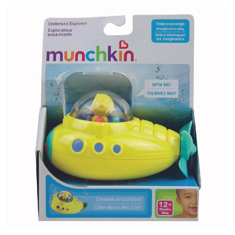 Munchkin - Undersea Explorer Bath Toy - Yellow