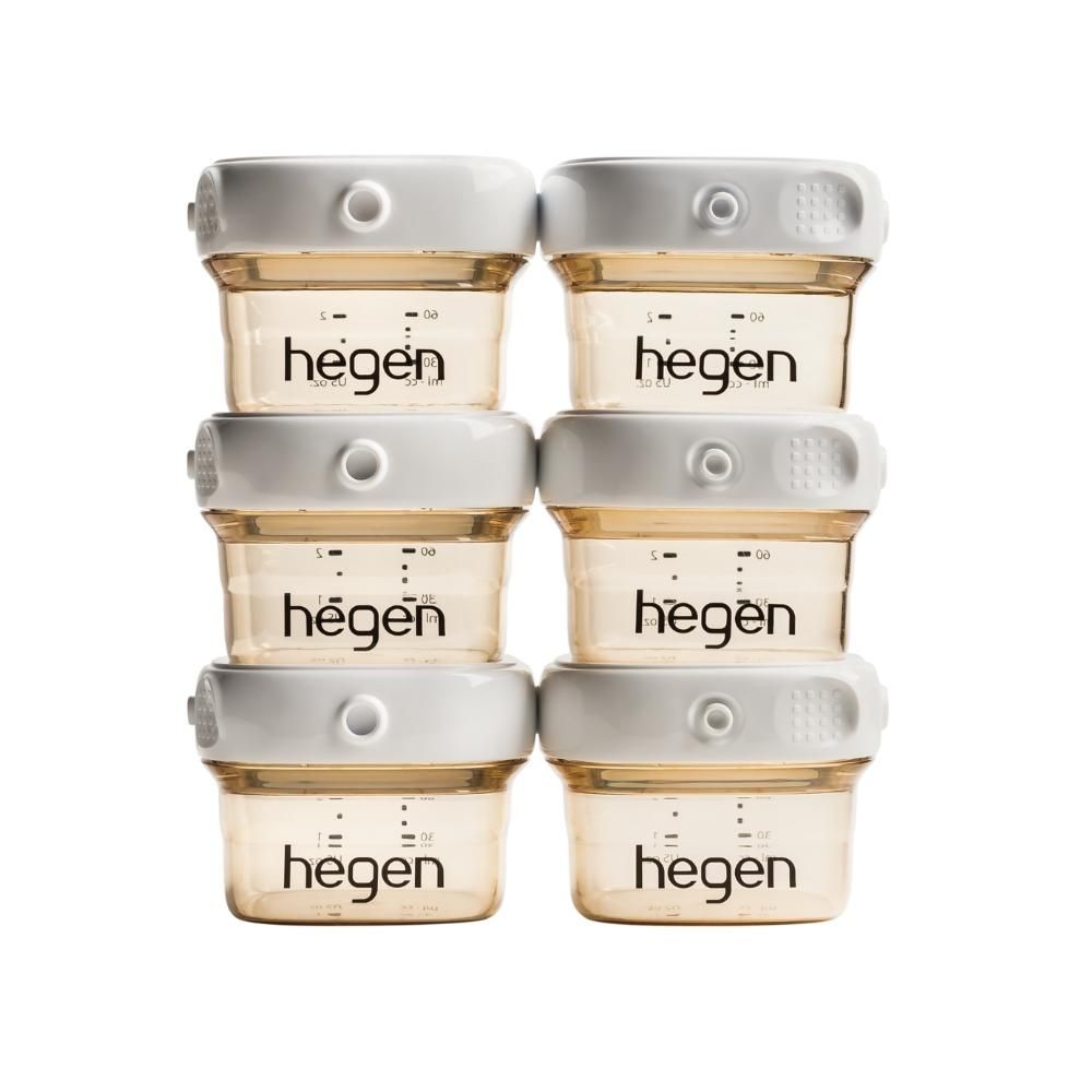 Hegen - PCTO Breast Milk Storage PPSU, 60ml - Pack of 6