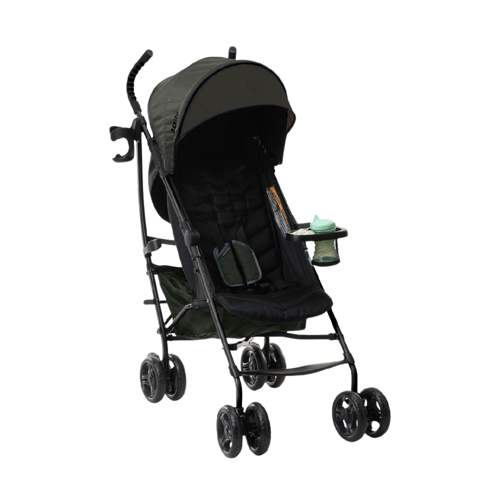 Summer Infant - 3Dlite Convenience Stroller - Black/Green