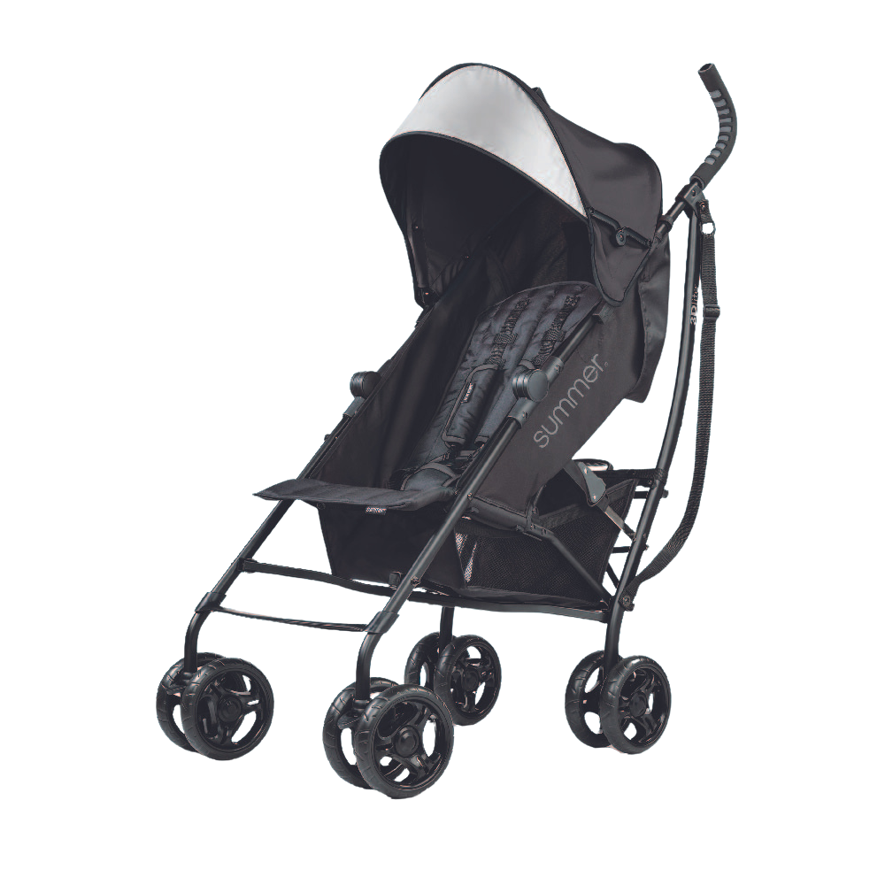 Summer Infant - 3Dlite Convenience Stroller - Jet Black