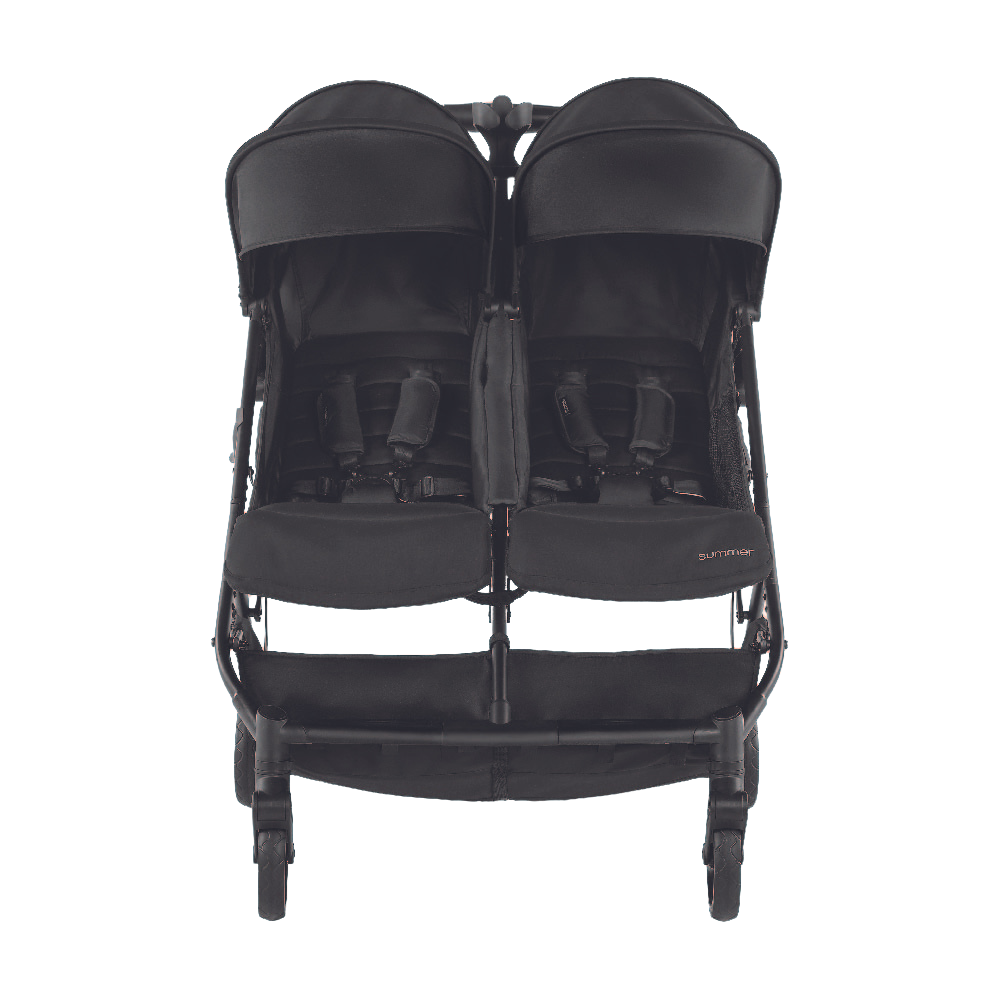 Summer Infant - 3Dpac CS+ Double Stroller - Black