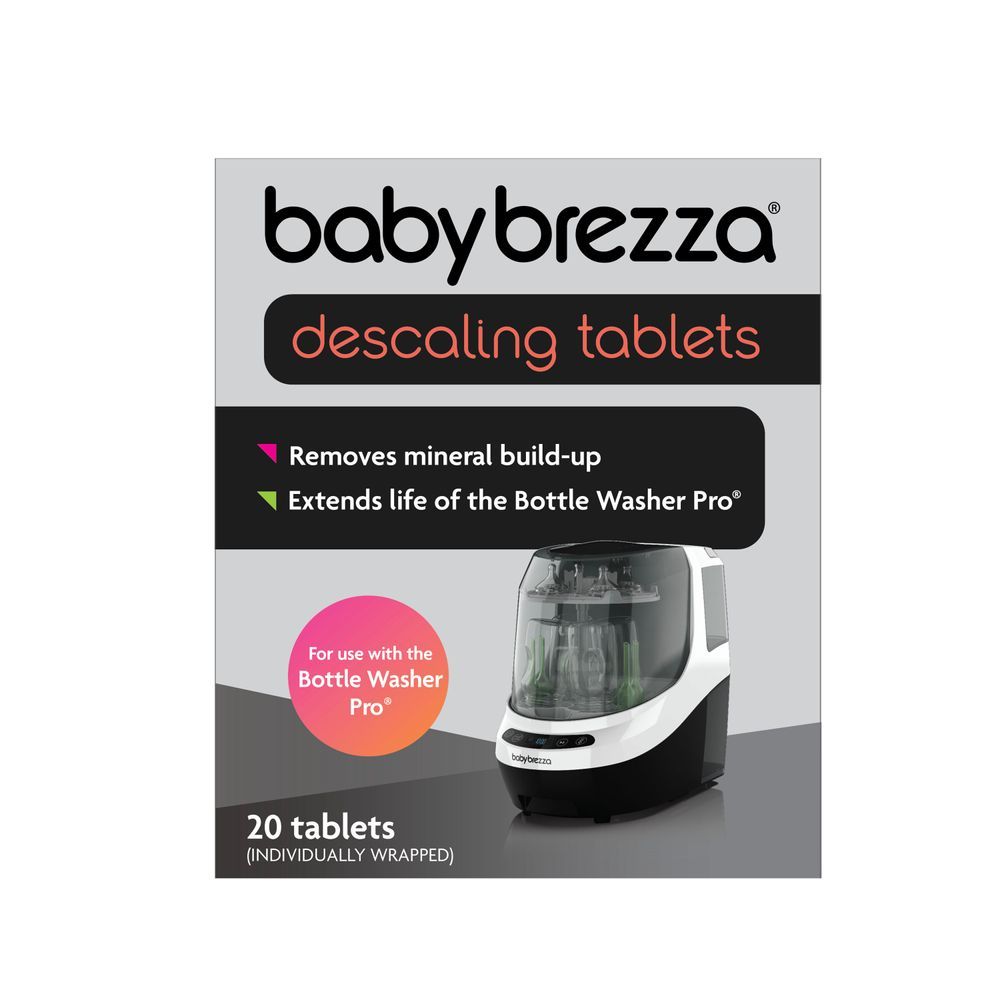 Baby Brezza - Descaling Tablets For Bottle Washer Pro Only - 20 Pcs