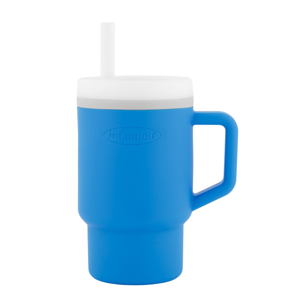 Infantino - My 1st Tumbler W/ Leak-Resistant & Straw - Blue