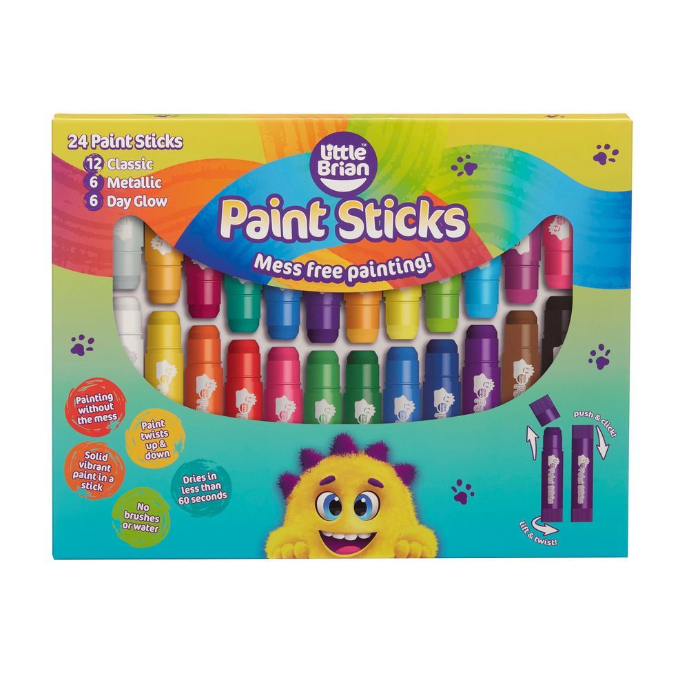 Little Brian - Paint Sticks 24pcs