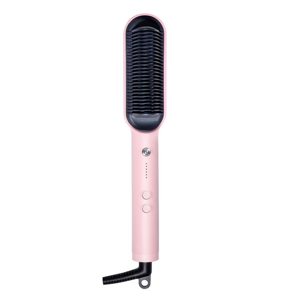 Tymo - Ring Hair Straightening Brush - Pink