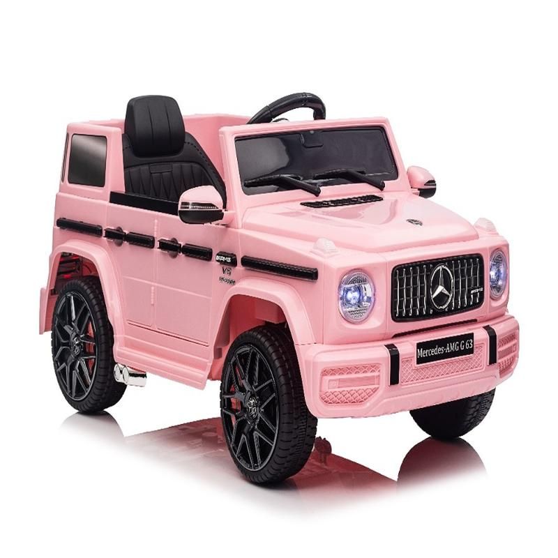 Mercedes-Benz - G63 Ride-On Car With Remote Control - Pink