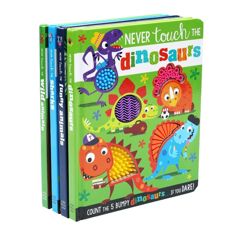 Never Touch The Animals Board Book Gift Set - Pack of 4