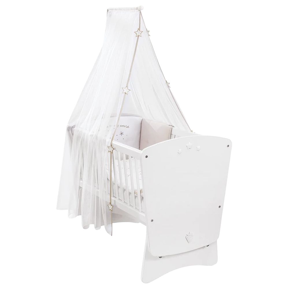 Cilek - Star Bed - White - 45x90 cm