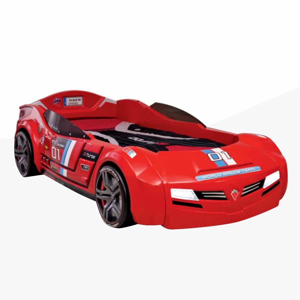 Cilek - Biturbo Car Bed - Red - 90x195 cm