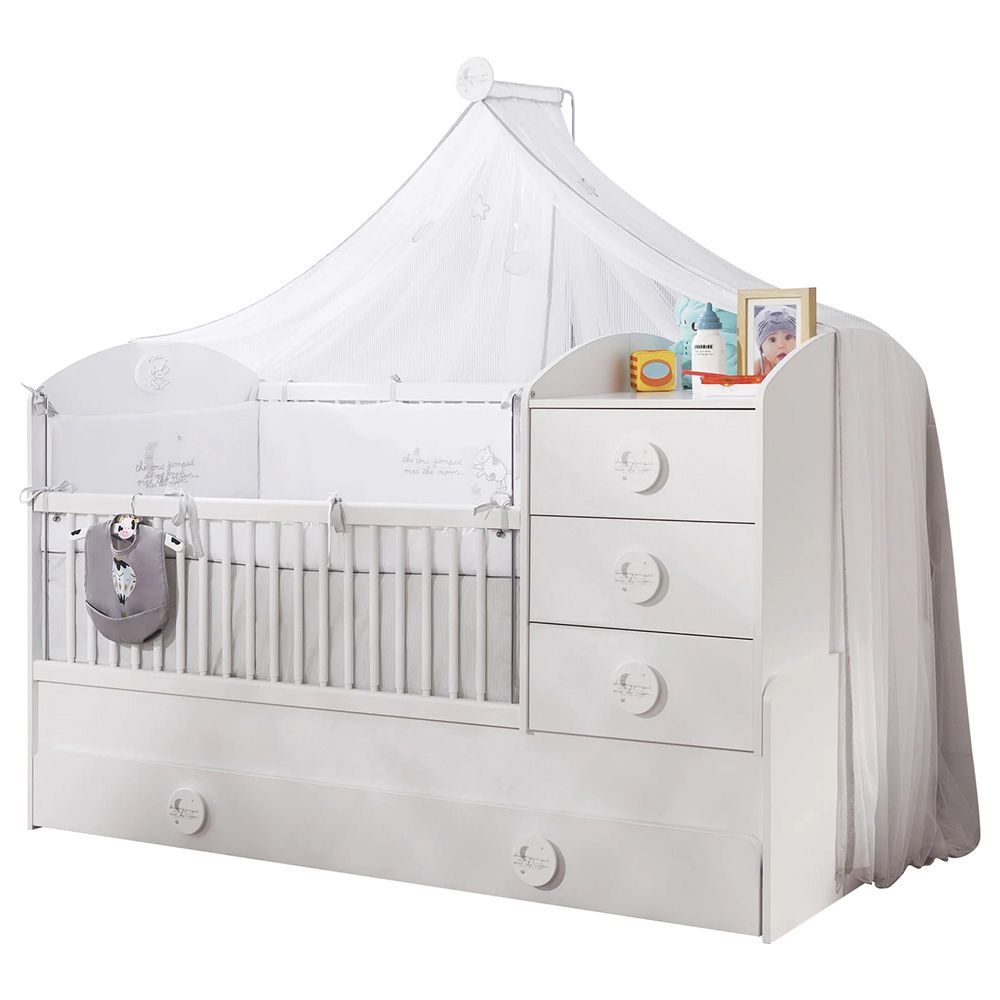 Cilek - Baby Cotton SL Canopy Only - White