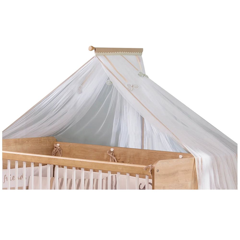 Cilek - Mocha Baby Cot Canopy Only - White