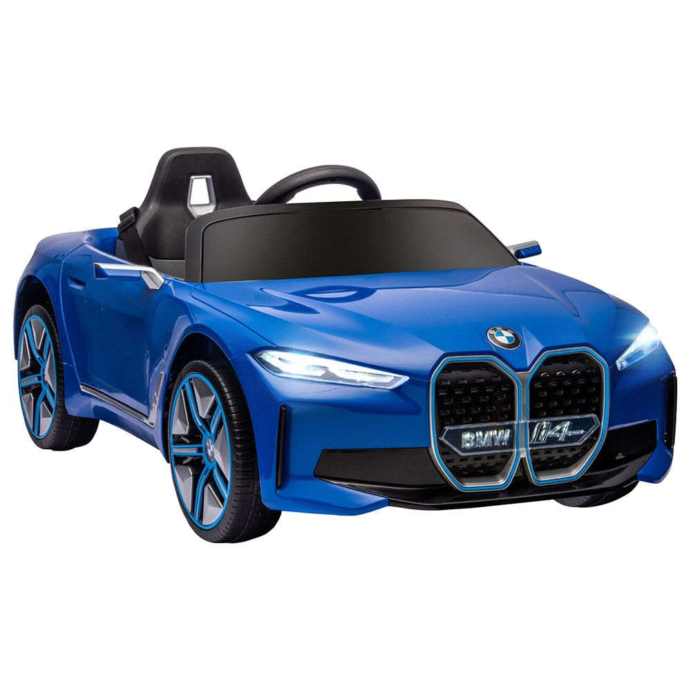 BMW - I4 Kids Rideon Car - Blue - 12V