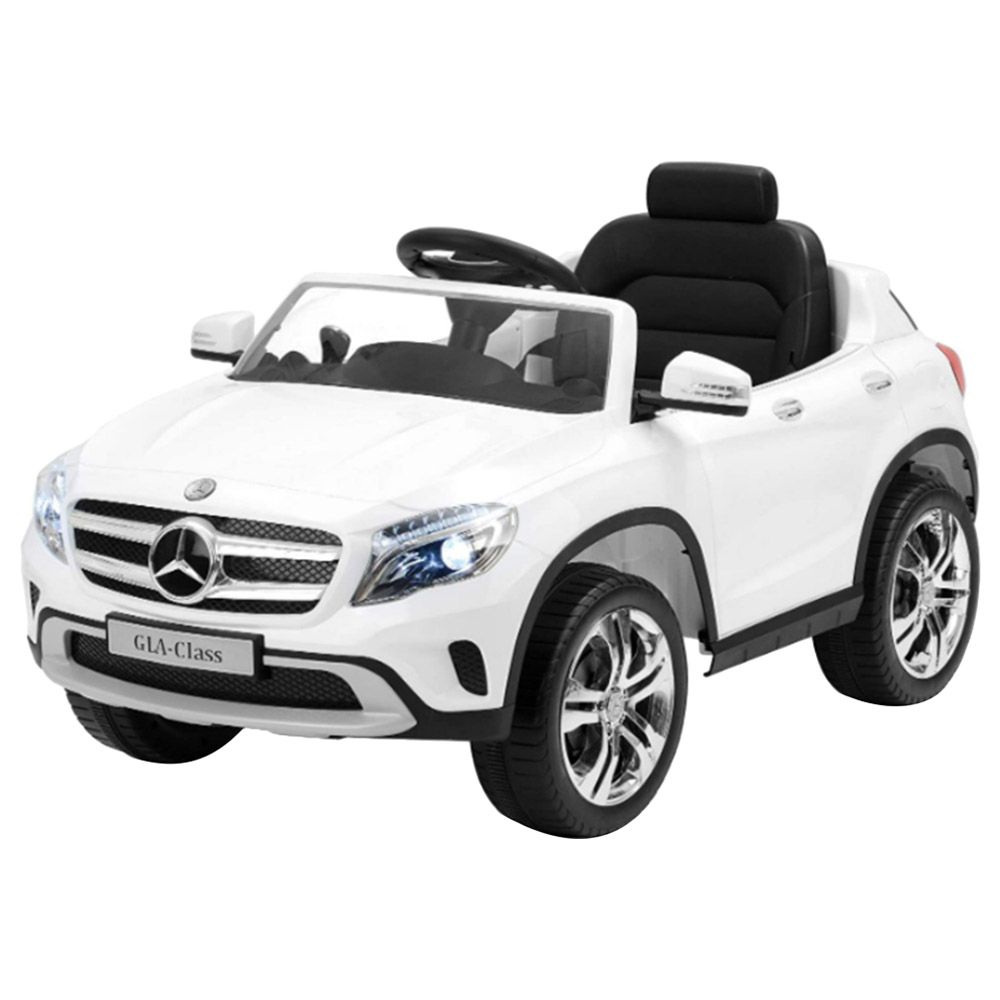 Mercedes-Benz - Kids Gla Rideon Car - White - 12V