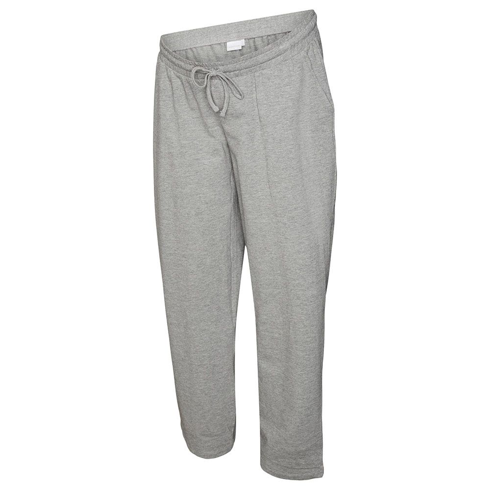 Mamalicious - Maternity Sweat Pants - Light Grey