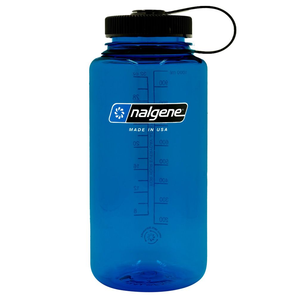 Nalgene - USA Wide Mouth Sustain Tritan Renew Bottle - 1 L - Slate Blue