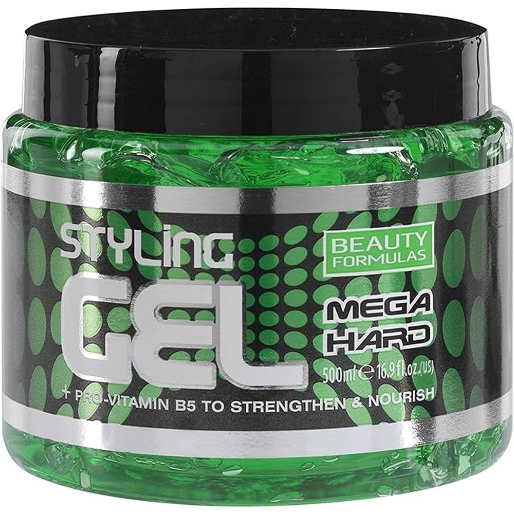 Beauty Formulas - Hair Styling Gel - Mega Hard - 500 ml