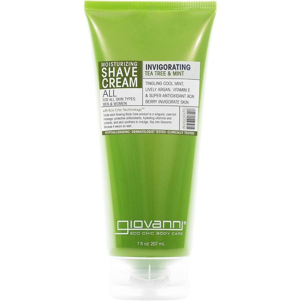 Giovanni - Tea Tree And Mint Moisturizing Shave Cream - 207 ml