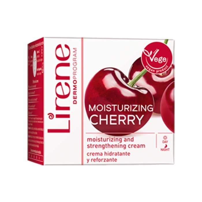 Lirene - Moisturizing Cherry & Strengthening Cream 50ml