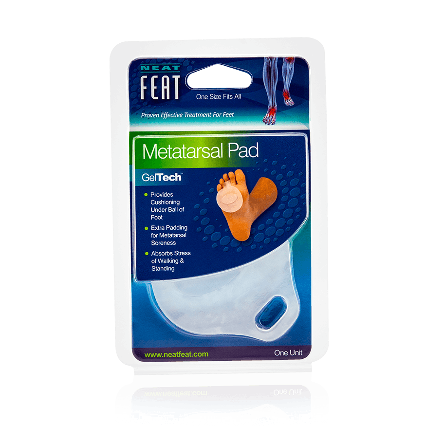 Neat Feat - Gel Metatarsal Pad Front Foot Pain Prevention