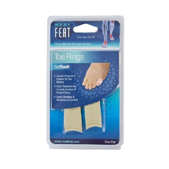 Neat Feat - Gel Toe Ring Padding & Protection For Corns